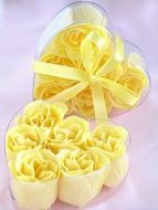 Rose Petal Soap Yellow